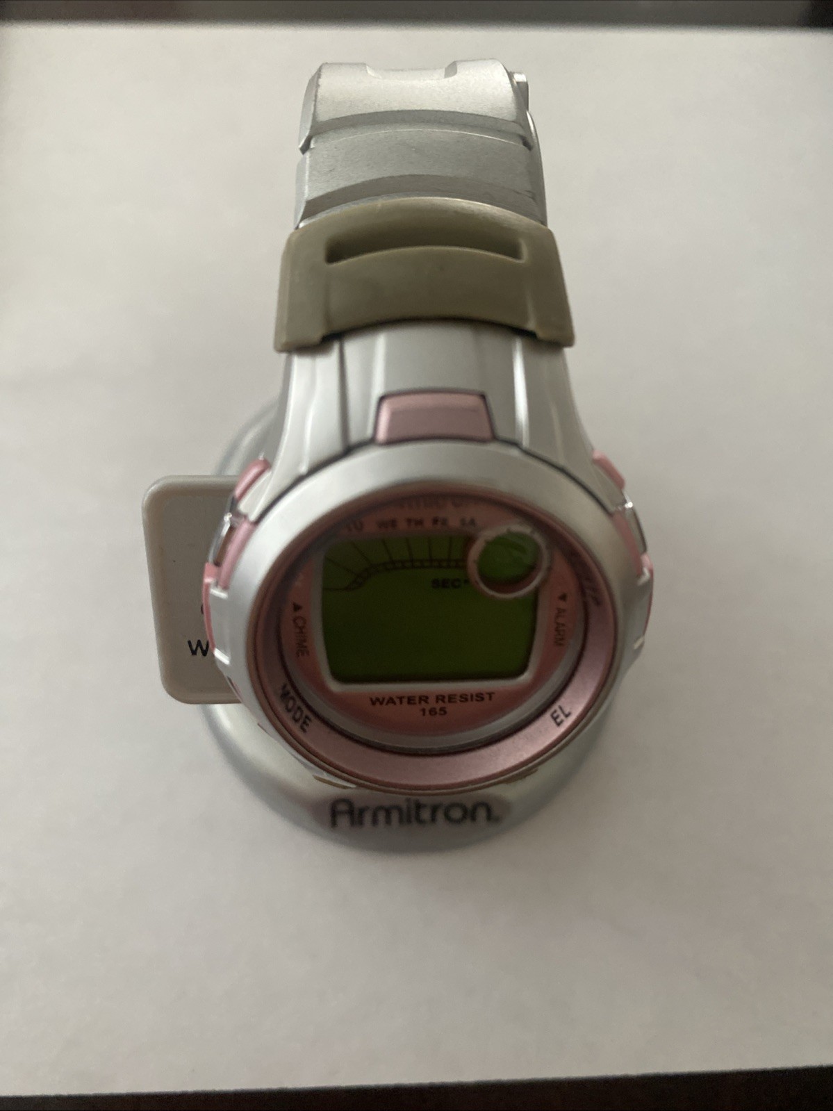 Armitron Sports Digital Watch Alarm Chronic WR 165ft Pink