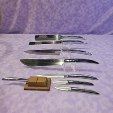 Vtg Saladmaster Cutlery Knife Lot (2)401, 402, 403, 405, 406, 408, & More READ!!
