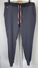 FIGS Women's Charcoal Gray Zamora Jogger Scrub Pants Size XXL/T Tall