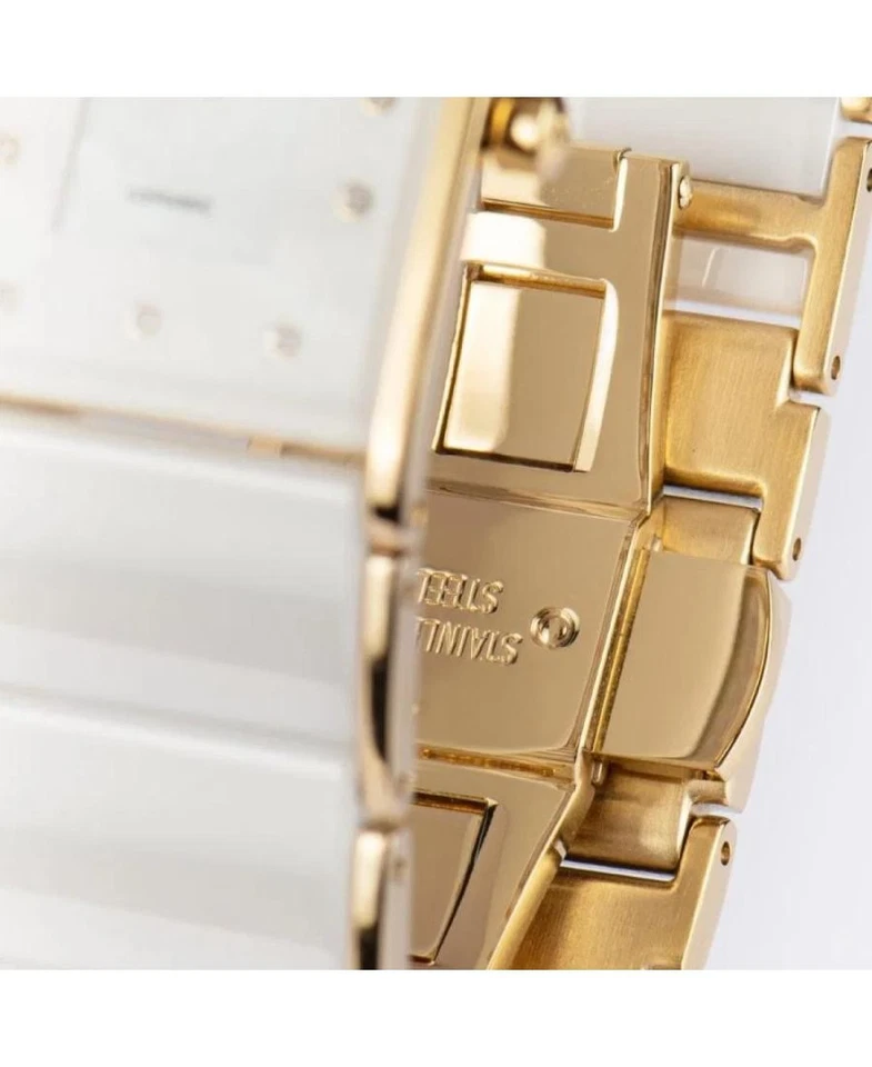 JACQUES LEMANS Mujer Reloj Analógico Cuarzo Informal Vestido Clásico Esfera Blanca Impermeable Foto 3 de 4