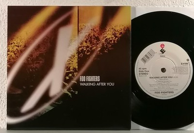 FOO FIGHTERS: WALKING AFTER YOU - 1998 UK 7''