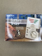 Vintage Radio Shack Battery Tester 22-090 Model Tested  Working