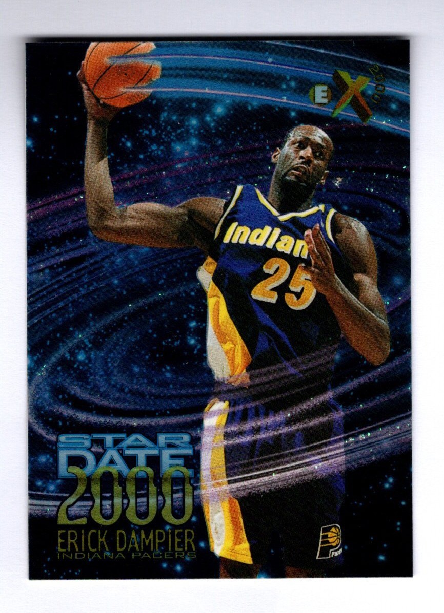 1996-97 E-X2000 Star Date 2000 #5 Erick Dampier Indiana Pacers