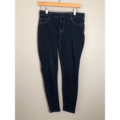 d.jeans Skinny Jeans Women 10 Dark Wash Stretch Denim Slim Fit Indigo