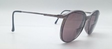 Vintage Ellesse by Marchon CFG Ultra 1000 Brown Gray Oval Sunglasses FRAMES ONLY