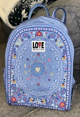 NEW Brighton Bandana Love Backpack NWT