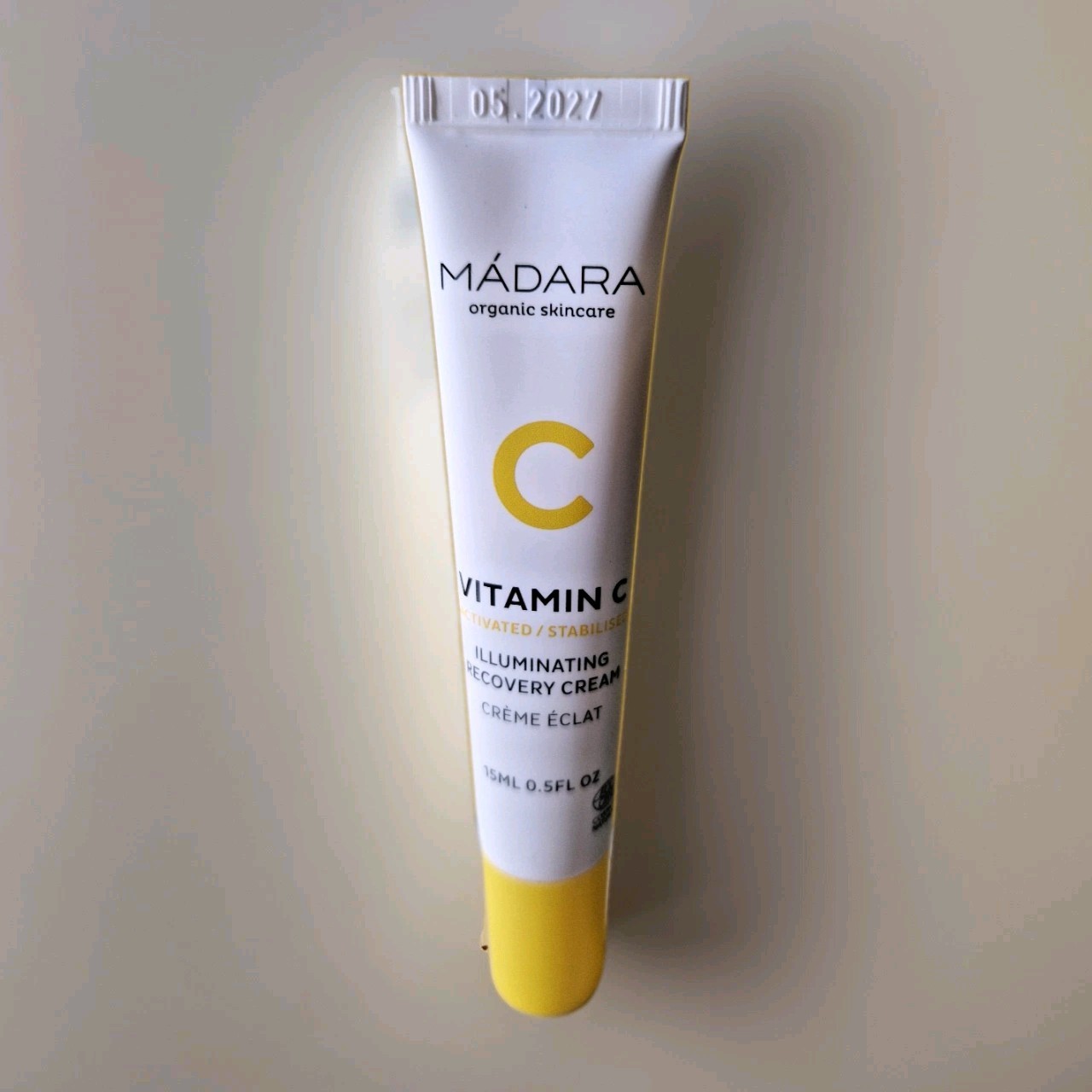 NEU! MADARA Vitamin C Gesichtscreme 15ml – Regeneration & Erneuerung