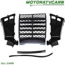 For Yamaha Banshee Plastic GasTank Side Covers + Grill 1987-2004 2005 2006 Black