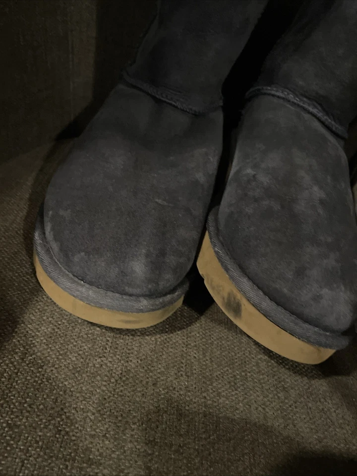 Ugg Australia Boot Lot Of 3 Size 10, Gray, Brown, Blue, Nice And Clean - Image 4 of 4