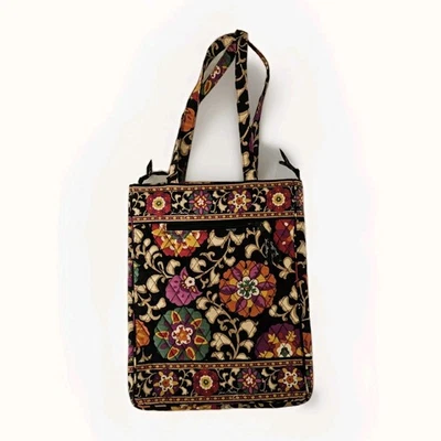 Vera Bradley Laptop Case Suzani Pattern Floral Multi Color Shoulder Bag - Image 1 of 4