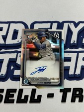 2024 Bowman Jared Serna Chrome Auto Refractor 1st #/499 Yankees