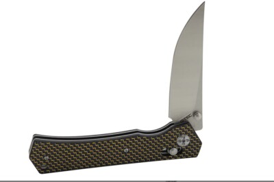STTS024 S-Tec Axis Lock Carbon Fiber Handle D2 Blade IKBS Clip