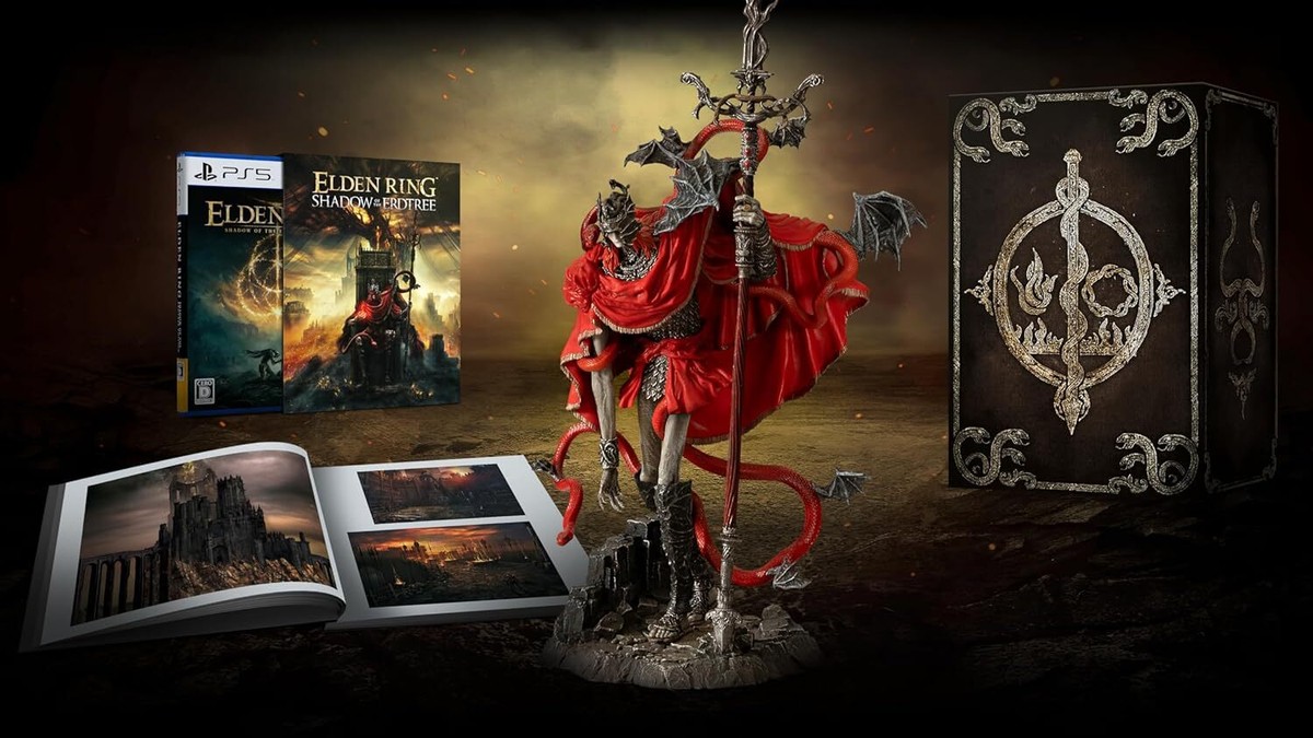 PS4 Elden Ring SHADOW OF THE ERDTREE Collectors Edition Disc