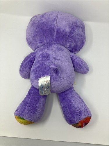 Build A Bear Hello Kitty Plush Love Tie Dye Purple Sanrio 18" Stuffed No Bow BAB - Picture 3 of 7
