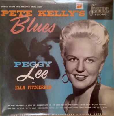 LP Peggy Lee , Ella Fitzgerald Pete Kellys Blues NEAR MINT Jasmine Records