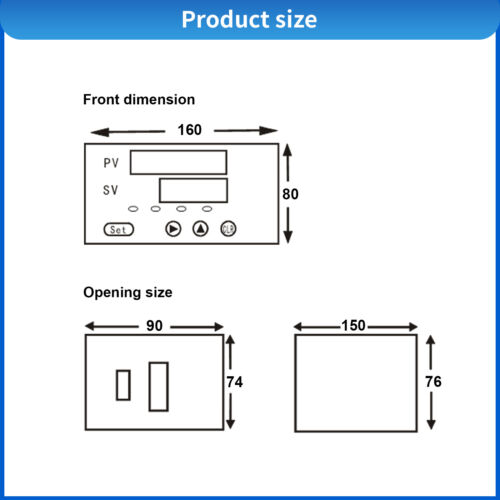 Load Cell Sensor with Indicator Display Peak Hold Alarm Value Set Relay Outputs - Picture 3 of 30