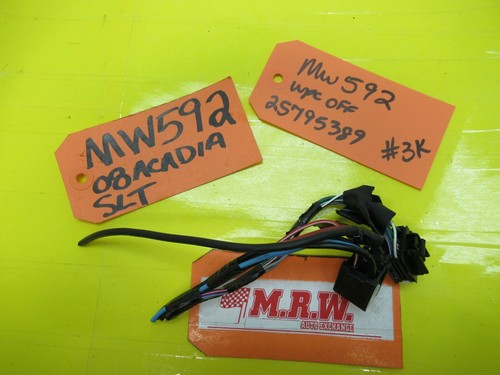REAR POWER DOOR LIFTGATE HATCH TRUNK COMPUTER WIRE PLUG CONNECTOR for 08 ACADIA - Picture 5 of 9