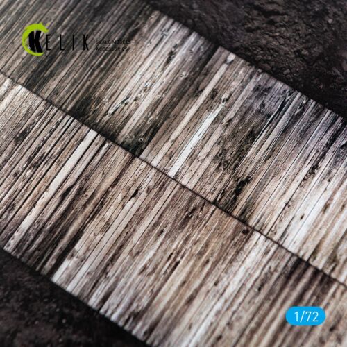 Base de acrílico para kit modelo de plástico WW1 pista de madera (Francia) 1:72 KeliK KS72048 - Imagen 4 de 5