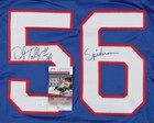 Darryl Talley Signed Buffalo Bills Jersey Inscribed "Spider-Man" (JSA COA) — photo 4
