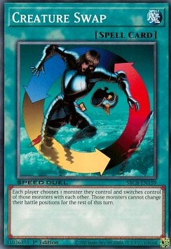 YuGiOh Creature Swap SBCB-EN159 Common Englisch NM 1st
