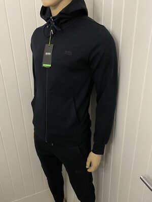 hugo boss tracksuit mens black