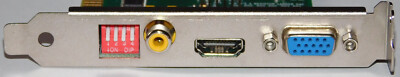 Slot Bezel Cover Bracket for XT CGA MDA Graphics Card Graphics Gremlin HDMI