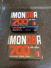 Diamondback 700c X 35-45c, 48mm Threaded Presta Valve Tubes, Set Of Two Tubes