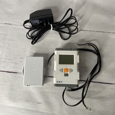 LEGO MindStorms NXT Intelligent Brick Controller w/Battery Cables Charger Tested