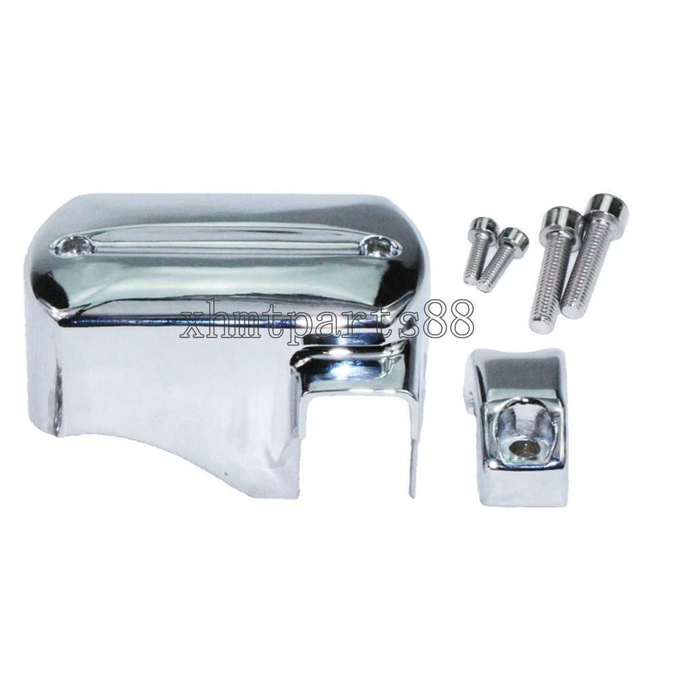 Cubierta de cilindro maestro de freno cromada para Yamaha V-star 1100 V-star 650 1999-2007 Foto 4 de 4