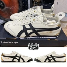 Onitsuka Tiger Mexico 66 Cream/black Sneakers - Classic Unisex Athletic Shoes