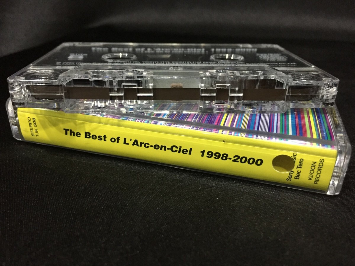The Best of L'Arc-en-Ciel 1998-2000 Cassette Tape (Ki/oon 2000) J