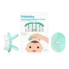 Frida Baby Head-Hugging Hairbrush + Styling Comb Set FridaBaby