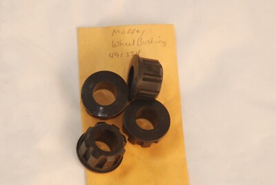 Four (4) Genuine Murray OEM Wheel Bushings NOS part# 491334