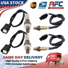 new 4---Front+Rear O2 Oxygen Sensor For 2011-2015 Ford Flex Taurus 3.5L Turbo