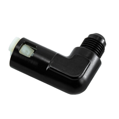 -6AN 90° Fuel Adapter Fitting to 5/16 GM Quick Connect Clip Female