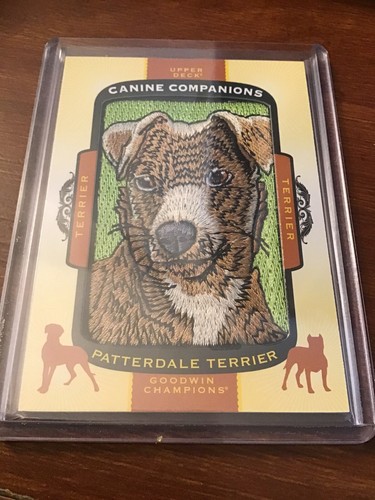 Patterdale Terrier 2018 Upper Deck Goodwin Champions Canine Companions Tier 1