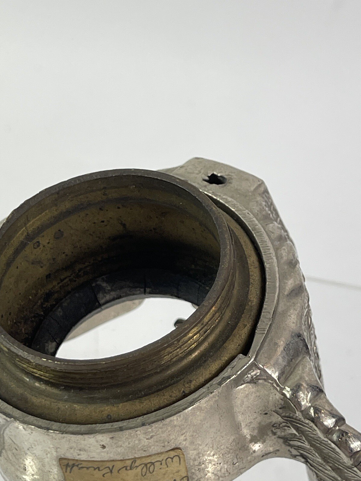 Antique KEYSTONE radiator cap motometer hood ornament metal eagle Heavy