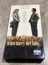 WHEN HARRY MET SALLY 1989 VHS  ROB REINER ***TESTED***
