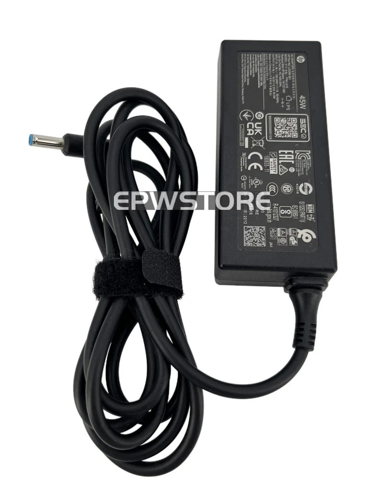 19.5V 2.31A 45W AC Adapter Charger For HP Stream 14-v063us 15-r132wm 4.5x3.0MM - Image 2 of 4