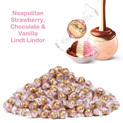 Lindt Lindor NEAPOLITAN WHITE CHOCOLATE TRUFFLES IMPORTED not available in shops eBay