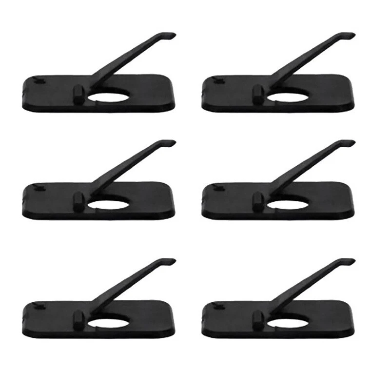 Pack of 6 Portable Arrow Rest for Recurve Bow Right Hand Training Accessories - Image 4 of 4