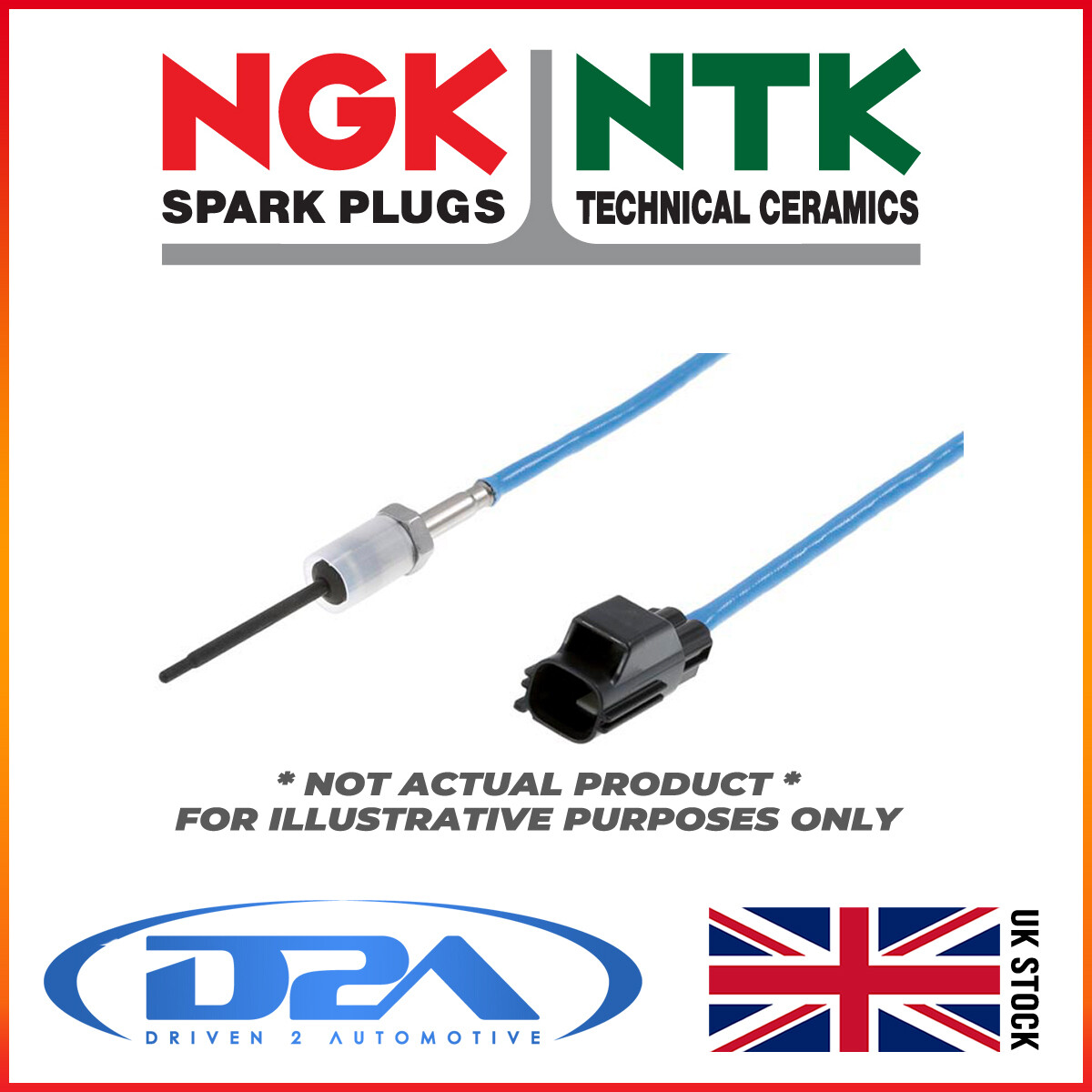 NGK VW174J-EWE 93321 EGT Sensor | eBay UK