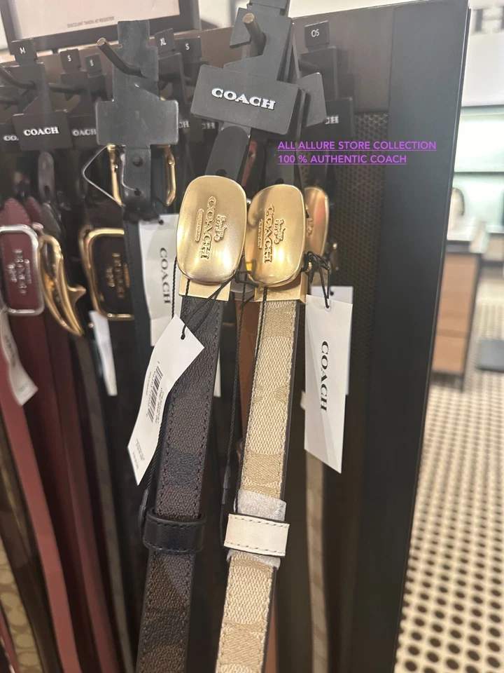 Cinturón Eliza reversible con hebilla corte a medida BN Coach, 18 mm Foto 4 de 4