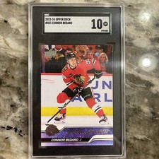 Connor Bedard 2023-24 Upper Deck Young Guns RC SGC 10 GEM Mint #451 True Rookie