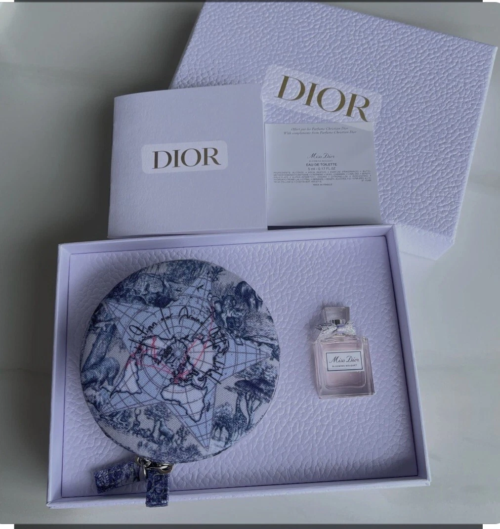 Coffret à bijoux coffret cadeau exclusif Christian Dior 2024 + parfum Miss Dior 5 ml