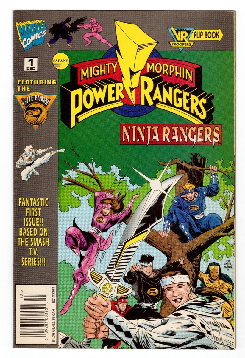Mighty Morphin Power Rangers #1 (Marvel 1995) White Ninja