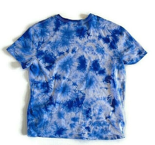 Disney men's Disneyland Family Trip tie - dye tee shirt size XL Blue - Picture 3 of 3