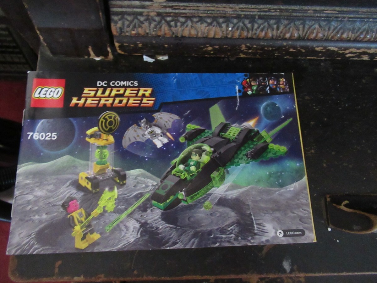 こりすページ Lego DC 76025 Green Lantern vs Sinestro instruction book/manual