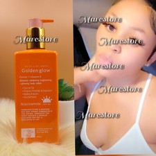 Golden Glow Body Milk 500ml Lotion Caviar  V- C Advanced Active Whitening Milk