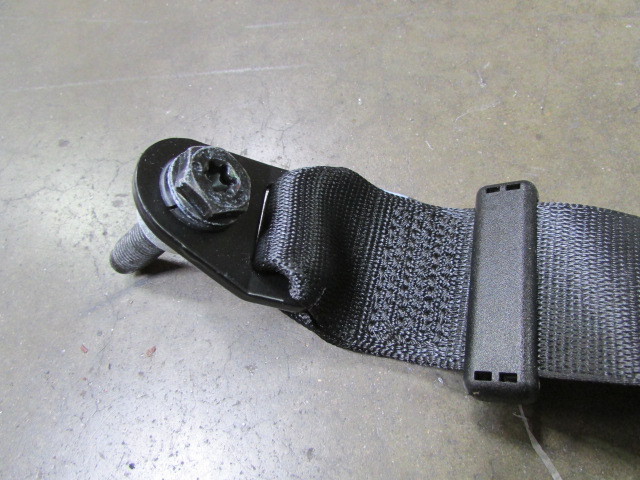 Maserati Ghibli, Rear Outer Seat Belt, Black, Used, P/N 670017437